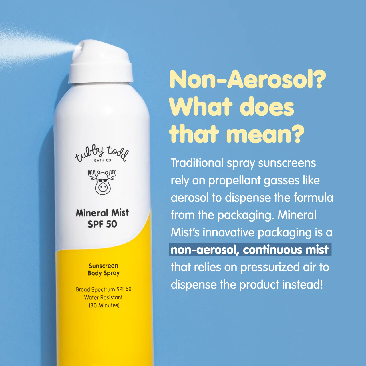 Mineral Mist SPF 50 Sunscreen - Image 3